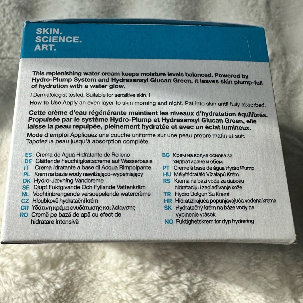 Dr. Jart Vital Hydra Solution Water‎ Cream Glow Moisturizer With Hyaluronic Acid
